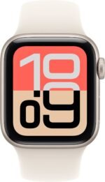 Apple Watch SE 3(2025) GPS 40mm Starlight Aluminium Case Starlight Sport Band - Image 3